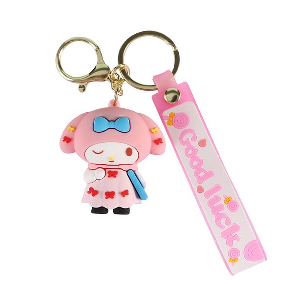 Melody - Blue Bag Doll Keychain