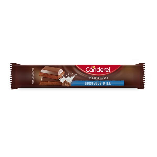 Canderel Chocolate Bar - Milk - 30g x 24