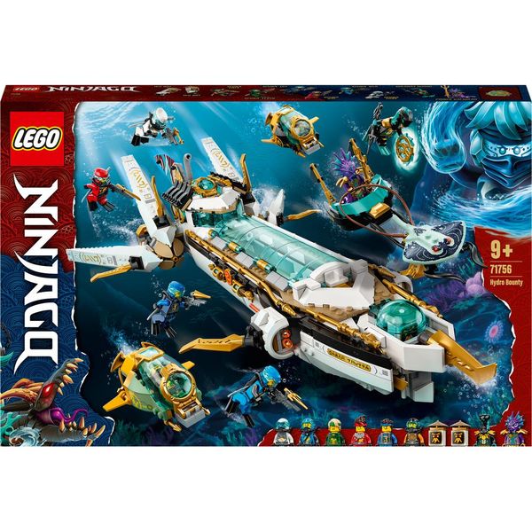 LEGO® NINJAGO® Hydro Bounty 71756 Building Toy Set - 1159 Pieces