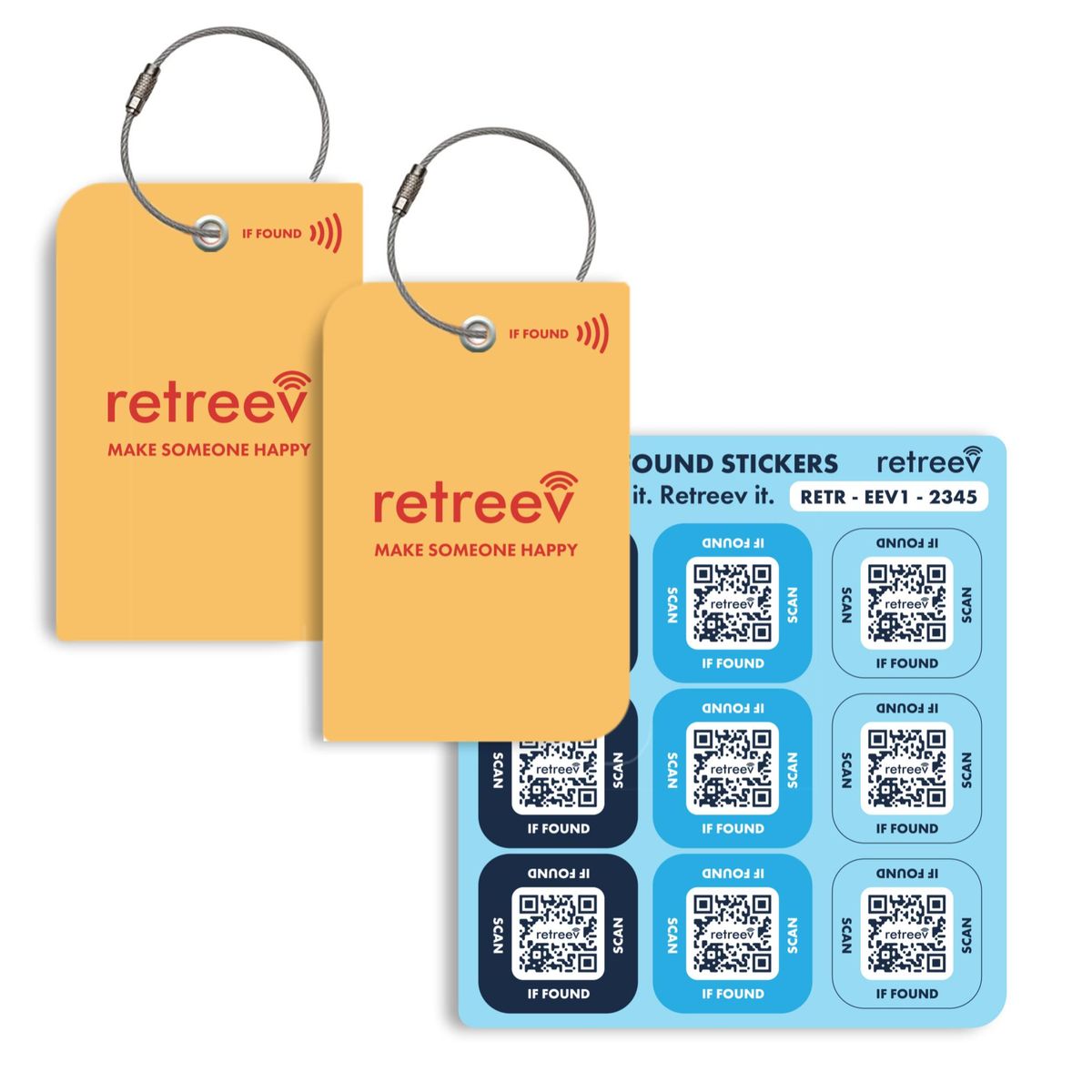 Retreev Smart Tag - Combo Pack