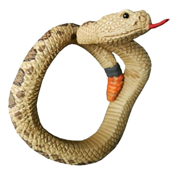 Toy Kids Colourful Life Like Simulation Python Snake Bracelet - 7cm