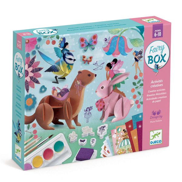 Djeco Multi Activity Craft Kits - Fairy Box