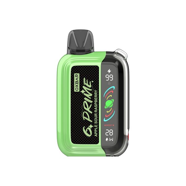 Oxbar G Prime 25k Puff 50mg Disposable Vape - Apple Sour Raspberry