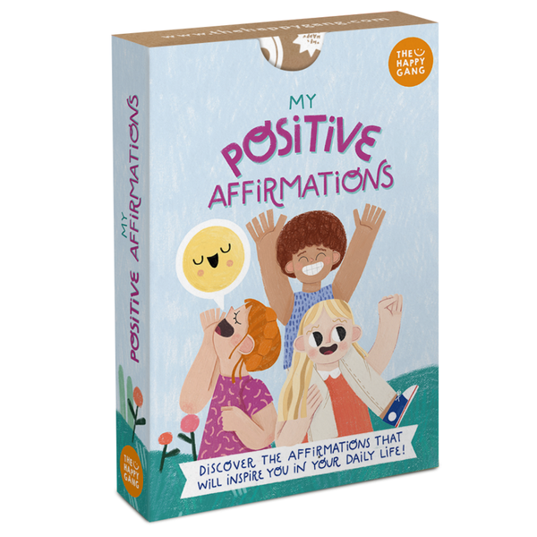 The Happy Gang - My Positive Affirmations - Flashcards for Parents &amp; Kids