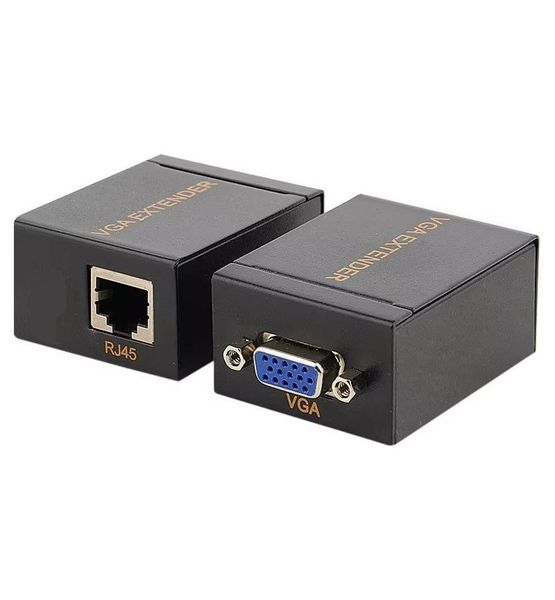 PmG VGA Network Extender 60m Over RJ45 Cat Cat6 Network Cable