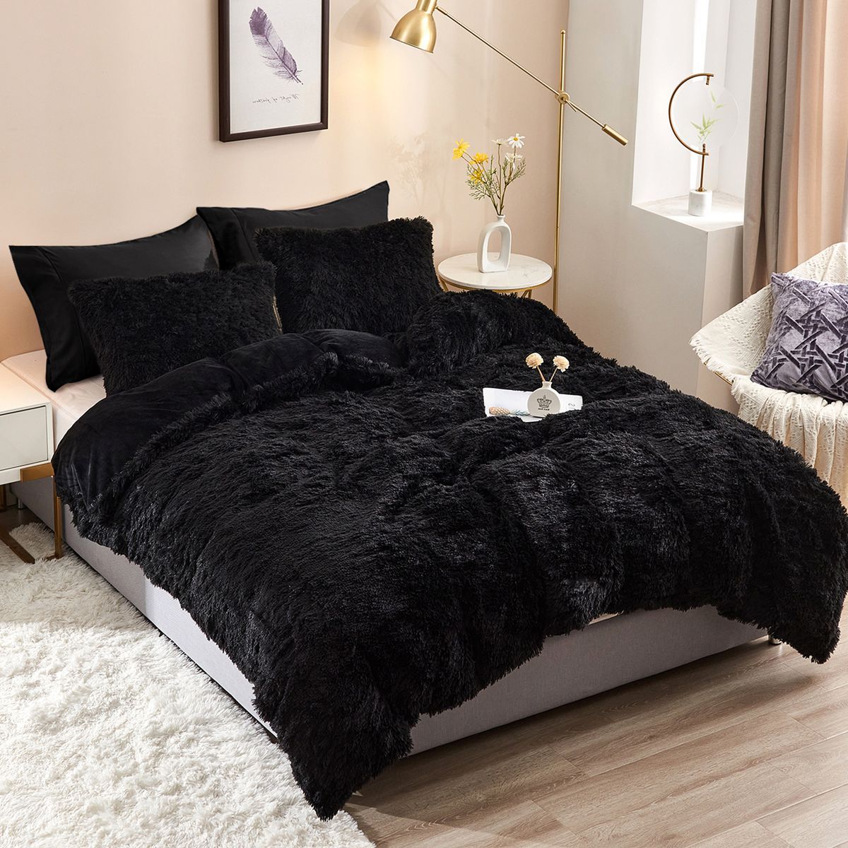 5 Piece Fluffy Comforter | Shop Today. Get it Tomorrow! | takealot.com