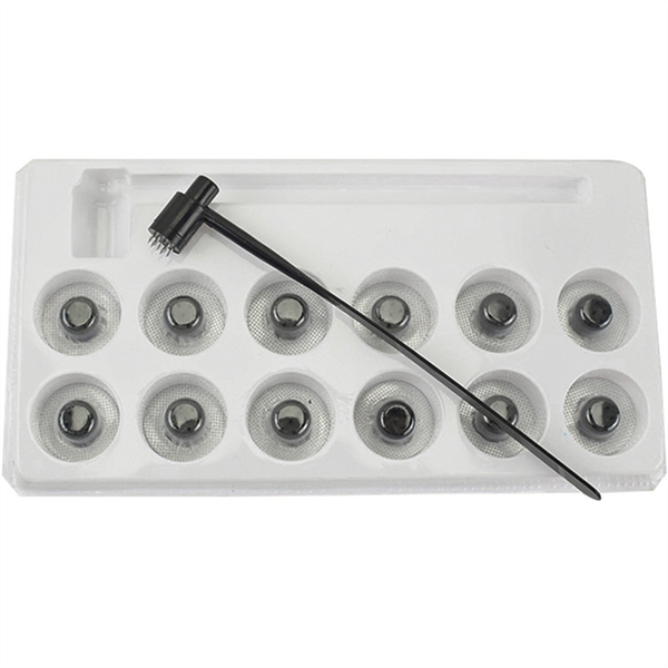 7 Star Needle &amp; Plum Blossom Dermal Hammer (1Box (12Pcs))