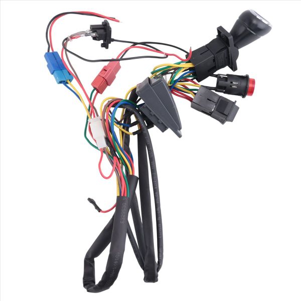 Children Electric Car Diy Modified Wires and Switch Kit with Motor