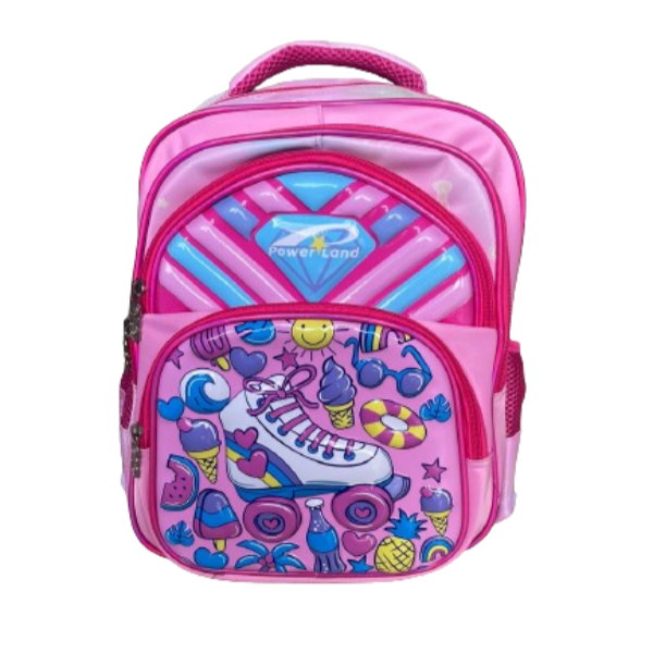 Powerland 5D Boys &amp; Girls School Backpack