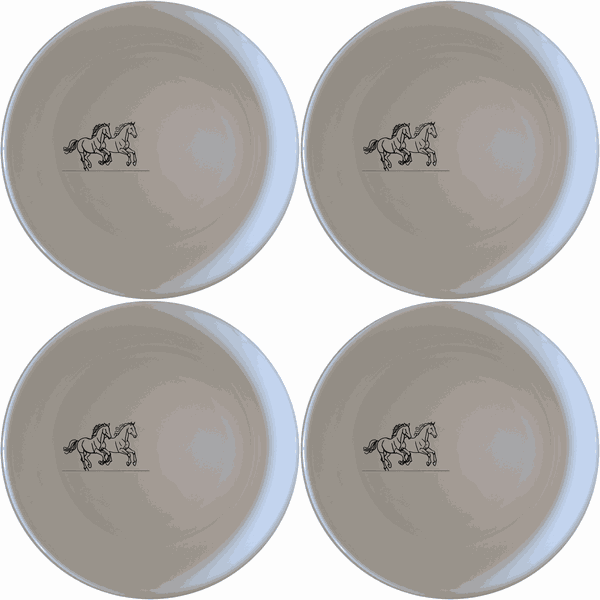 Running Horses Bowl Set of 4 - Range 2