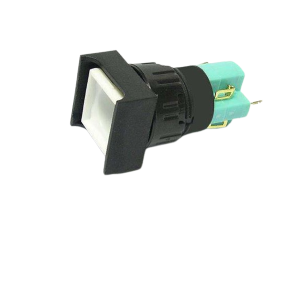 P1818M1S 18x18mm IP40 Illuminated Momentary Square Push Button 1P