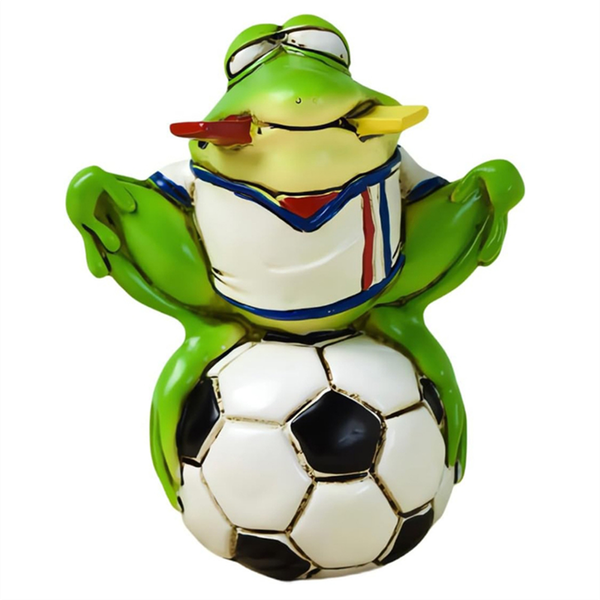 Frog Stuff Figurines Frog Basketball Player Gift Unique Frog Statue C