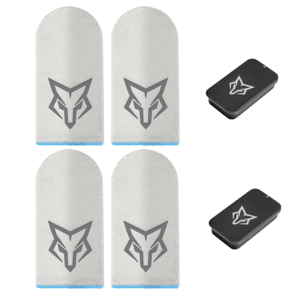 4 Pc Sarafox V3 Finger Sleeve - White