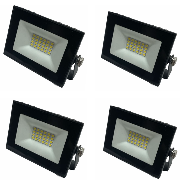 4 Pack - 10w LED Floodlight for Outdoor
