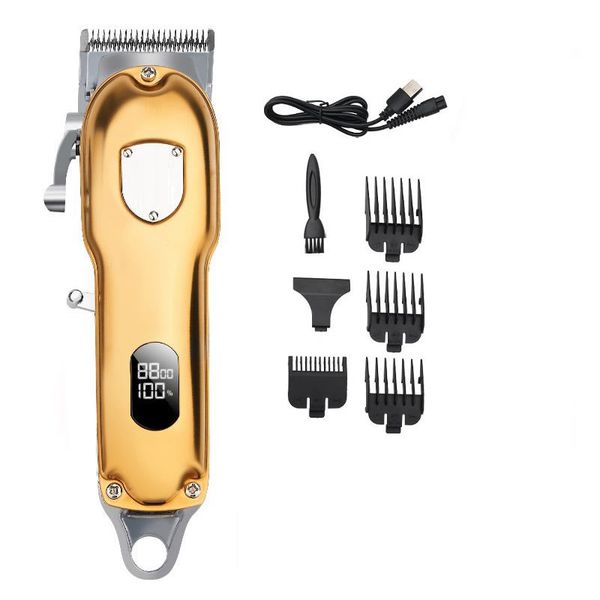 LCD Digital Electric Rechargeable Hair Clipper