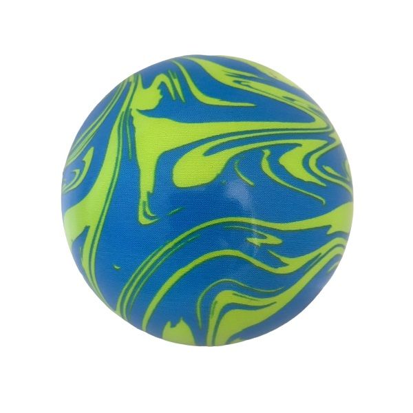 Extreme High Bounce Ball - Green &amp; Blue Swirl