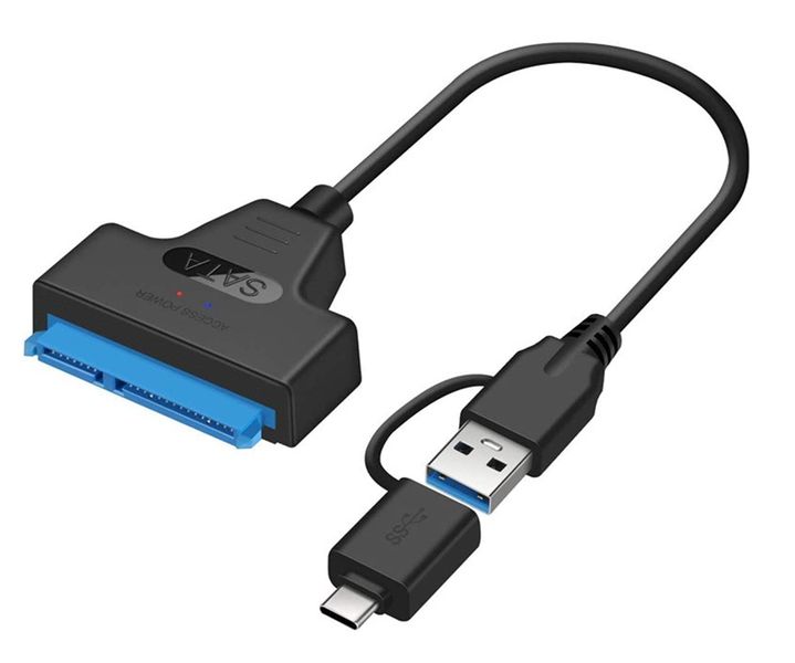 Type-C / USB 3.0 to SATA Hard Drive Adapter - External HDD &amp; SSD Converter