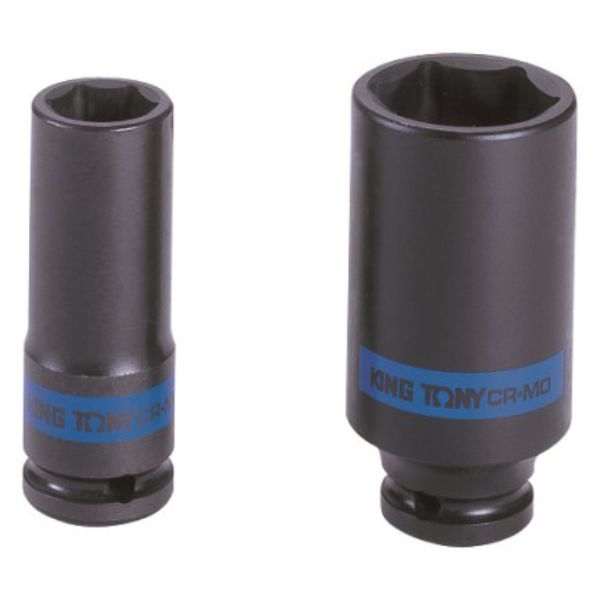 King Tony - Socket 1/2" Deep Impact X 29mm 6P - 3 Pack