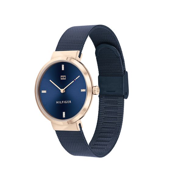 Tommy Hilfiger - Liberty - Blue Dial with Navy Slim Mesh Strap