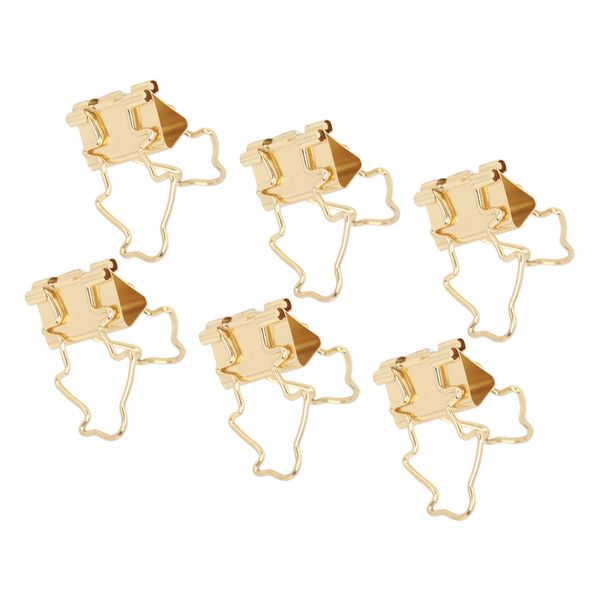 Metal Penguin Binder Clips,100Piece Gold Office Supply