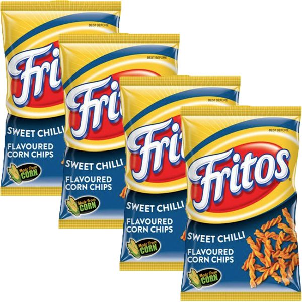 Simba Sweet Chilli Fritos - 4 x 120g