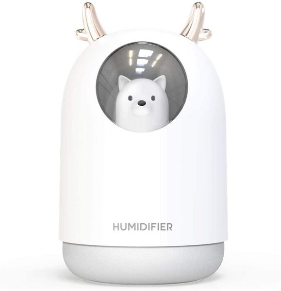 USB Cute Puppy Air Humidifier Aromatherapy Home Office Mist