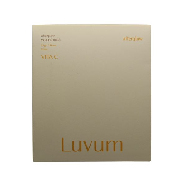 Luvum - Afterglow Yuja Gel mask [Pack of 5]