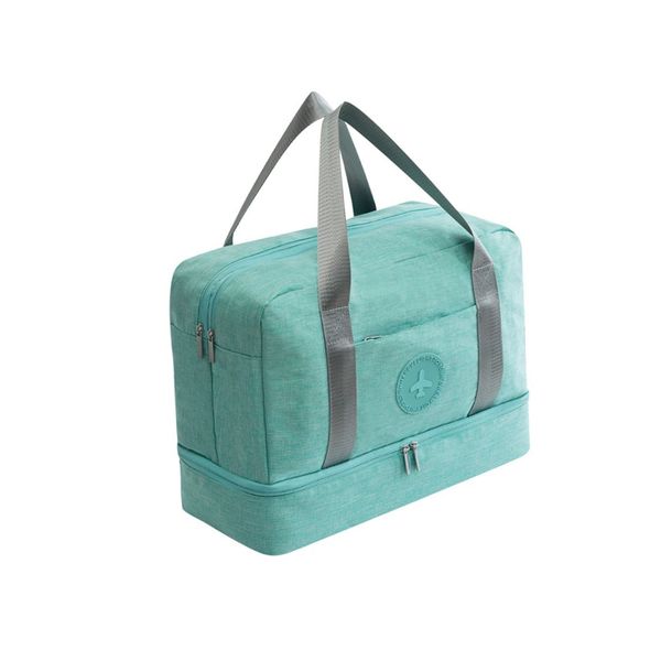 Dry and Wet Dual Travel Toiletry Bag Waterproof Storage Bag