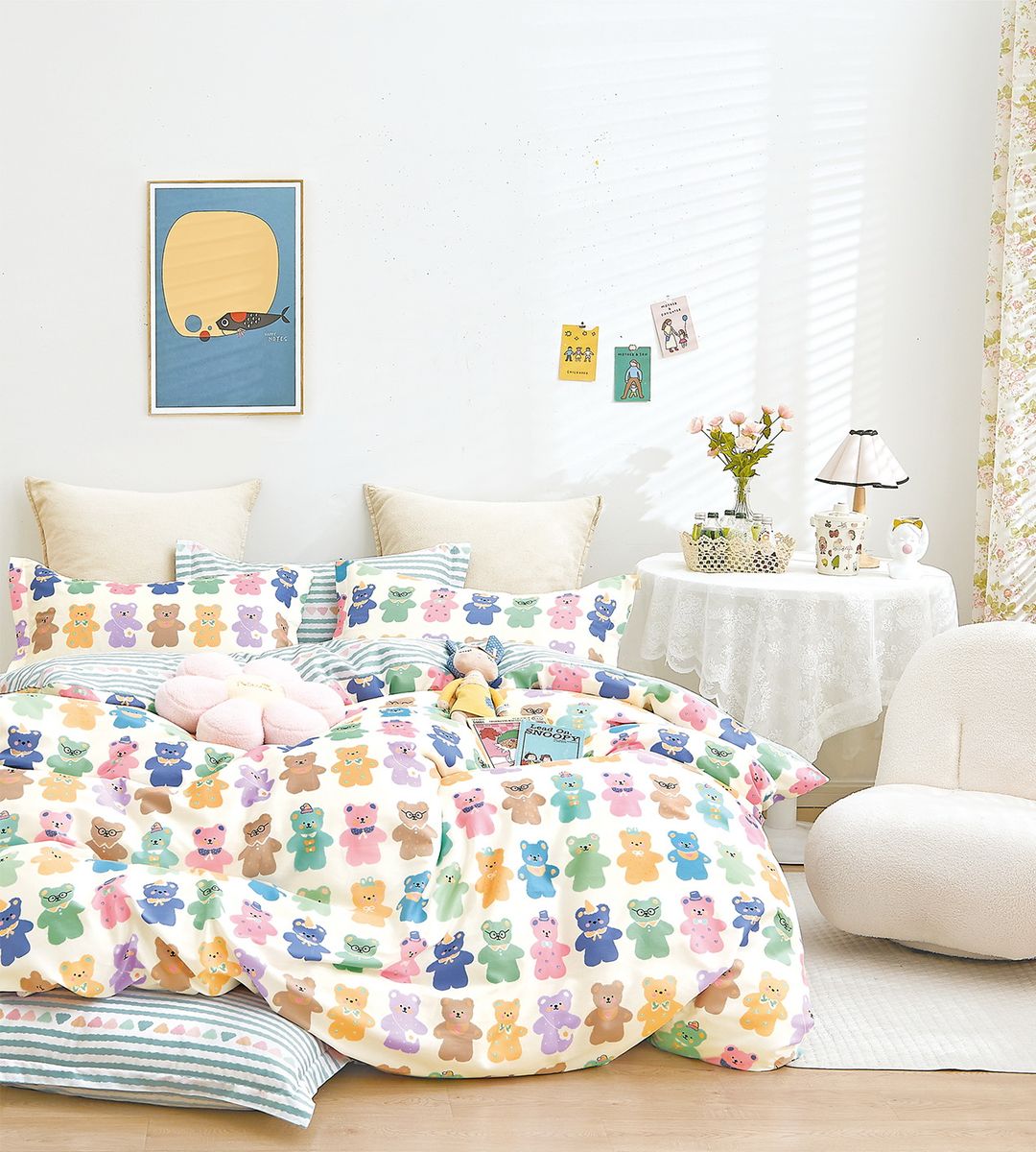 Kids cotton bedding hotsell