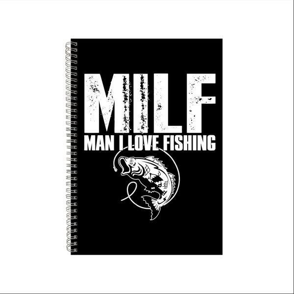 Fishing Notebook Fisherman Gift Idea A4 Notepad Pad 34