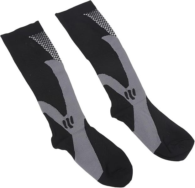 Compression Socks, Breathable Long Sports Compression Socks Elastic
