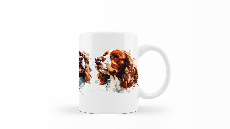 English-Springer-Spaniel Printed Coffee Mug