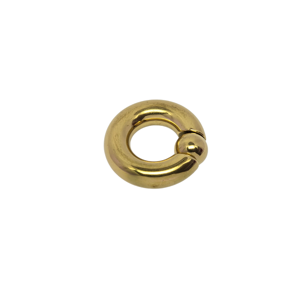 Full Closure Bar 8mm 316L Grade Surgical Steel - Golden colour