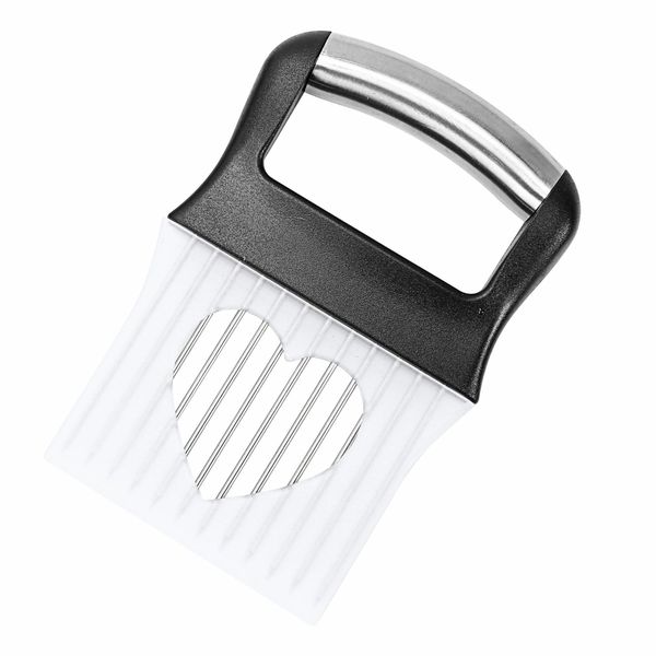 Heart-Shaped Vegetable and Fruit Cutter with Stainless Steel Blade