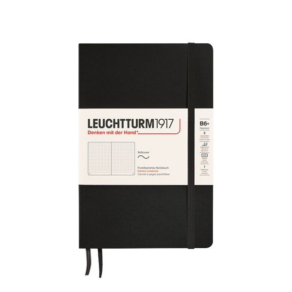 Leuchtturm Notebook Paperback B6+ Softcover 123 Pages Dotted