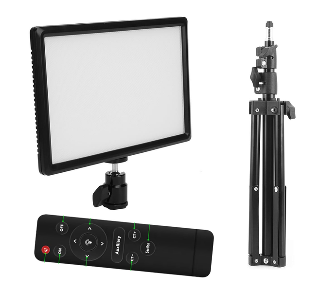 MM-240 Studio Light (11 Inch ) with Remote Control &amp; Tripod Stand