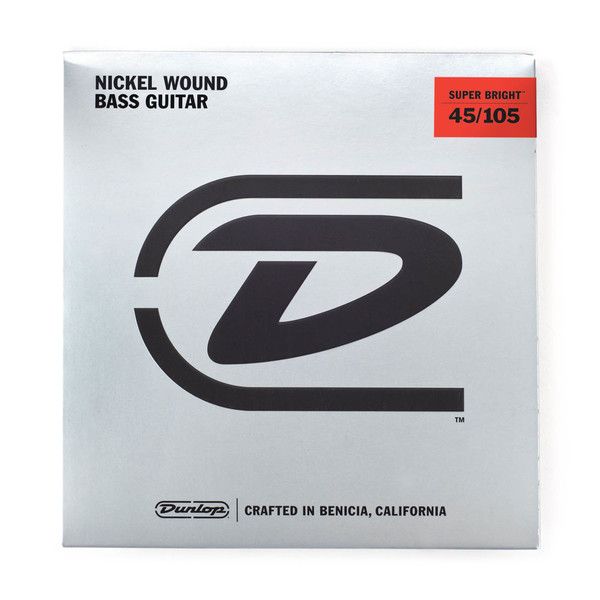 Nickel Wound Bass Strings 45/105 Super Bright