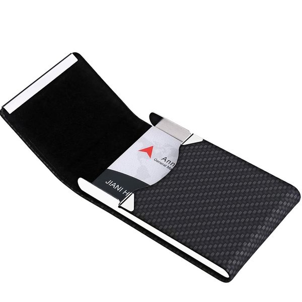 Pu Leather Business Card Holder, Ultra-Thin