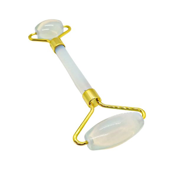 Natural Moonstone Skin Care Face Roller and Massage Tool