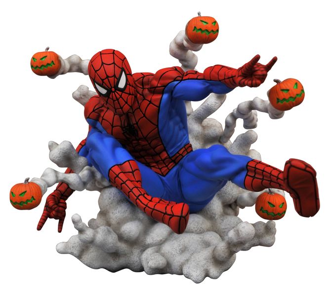 Marvel Gallery Comic Pumpkin Bomb Spider-Man PVC Statue