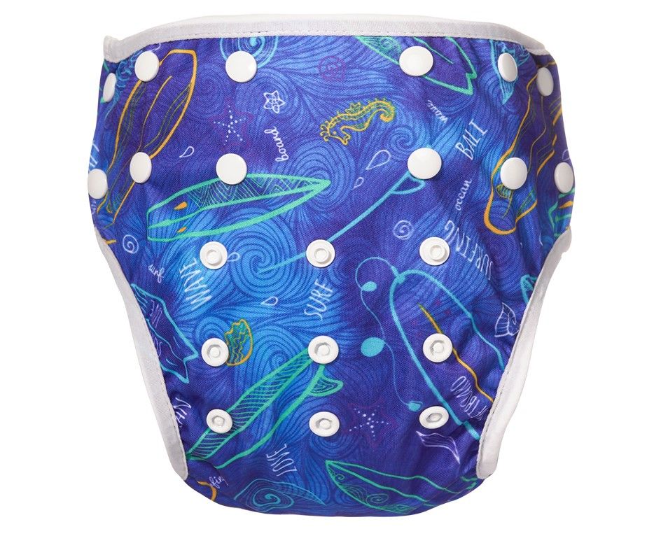 Baby Reusable Swim Diaper Blue ocean Shop Today. Get it Tomorrow