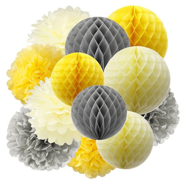 Decor Party Honeycomb Ball Paper Flower Lantern