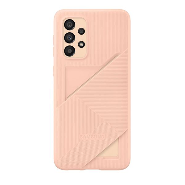 Samsung Galaxy A33 5G Card Slot Case - Peach