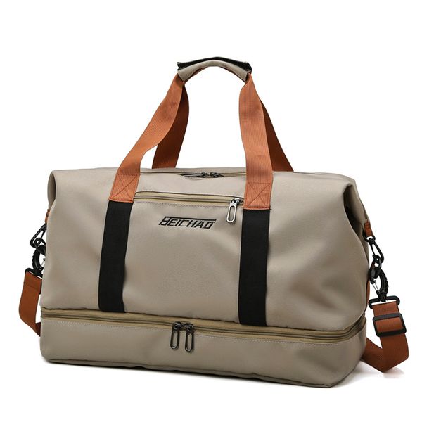 Wet/dry sports gym bag