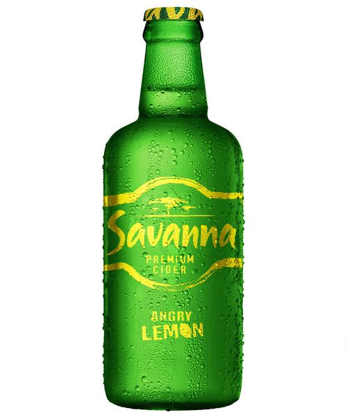 Savanna Angry Lemon - 12 x 500ml