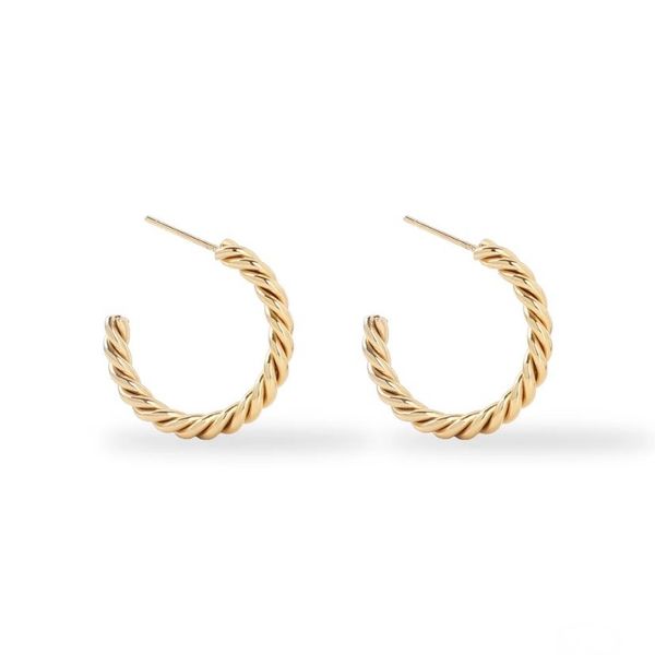 Gold Hoop Earrings