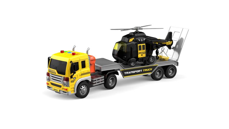 Toys of BOLDCUBE - 1:16 Friction Tractor with Helicopter