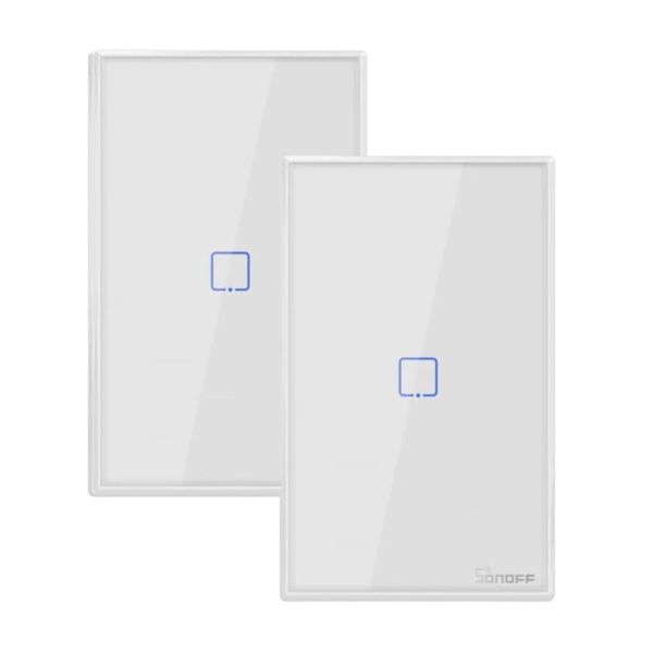 SONOFF WiFi Smart Light Switch 1 Gang - Twin Pack