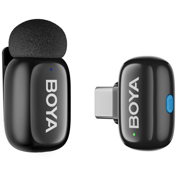 Boya Mini 2-06 Wireless Mic System for USB-C Devices 2.4GHz 24-bit