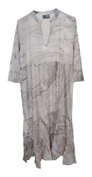 UB Creative Marble Print Maxi Dress Grey | Shop Today. Get it Tomorrow ...